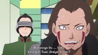 Moment Boruto Dan sarada Mencari Buku Icha-Icha Tactic