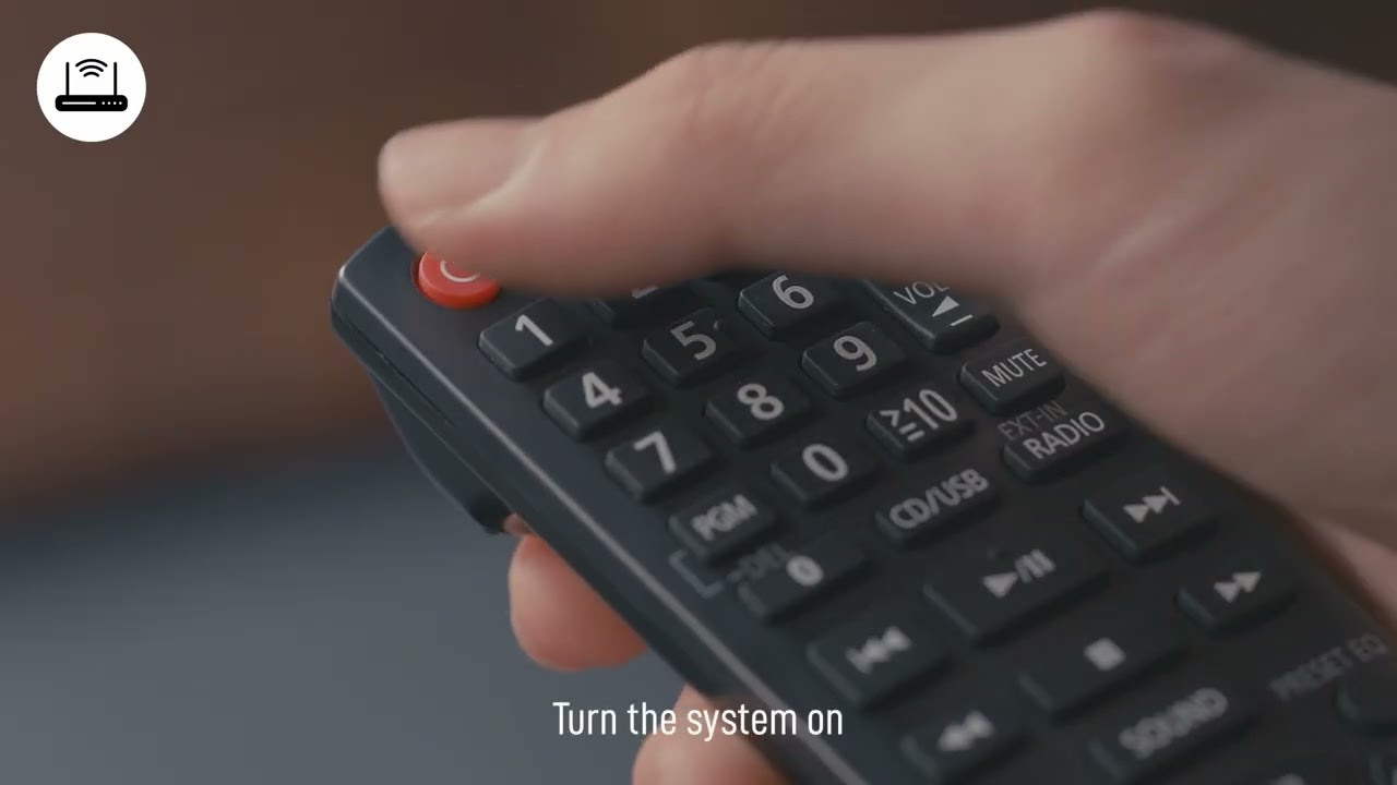 Network Settings Guide - Panasonic SC-PMX802 Audiophile Hi-Fi Sound System