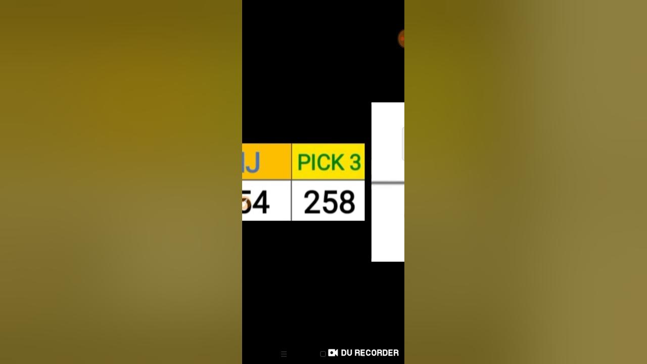 NJ PICK 3 BEST NUMBERS for 29 July 2021 shorts YouTube