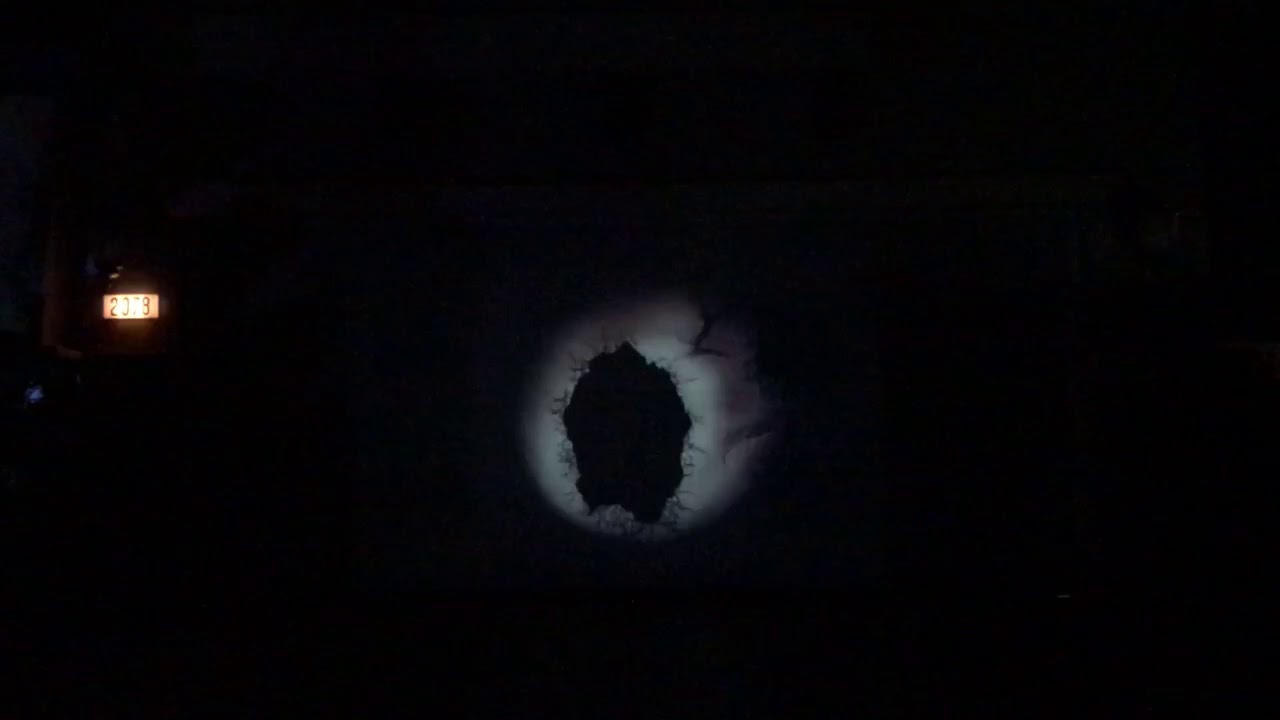 Halloween 2017 - Garage Projection from AtmosFX - YouTube