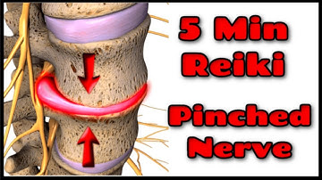 Reiki  For  Pinched Nerve l 5 Min Session l Healing Hands Series