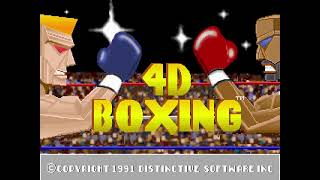 4D Sports Boxing (Demo version, MS-DOS, 1991)