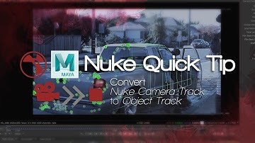 Nuke Quick Tip | Camera Track to Object Track (Maya Version)