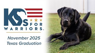 Class of November 2025 (San Antonio, TX) - K9s For Warriors