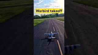FMS P-47 Takeoff without crashing in the grass