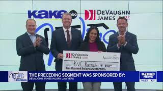 KVC Kansas - DeVaughn James Injury Lawyers WINS for Kansas