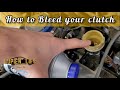 How to bleed your clutch (Honda)