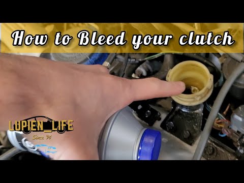 How to bleed your clutch (Honda)