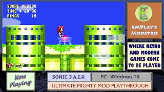 Sonic 3 A.i.r - Ultimate Mighty Mod - - Sky Sanctuary Zone
