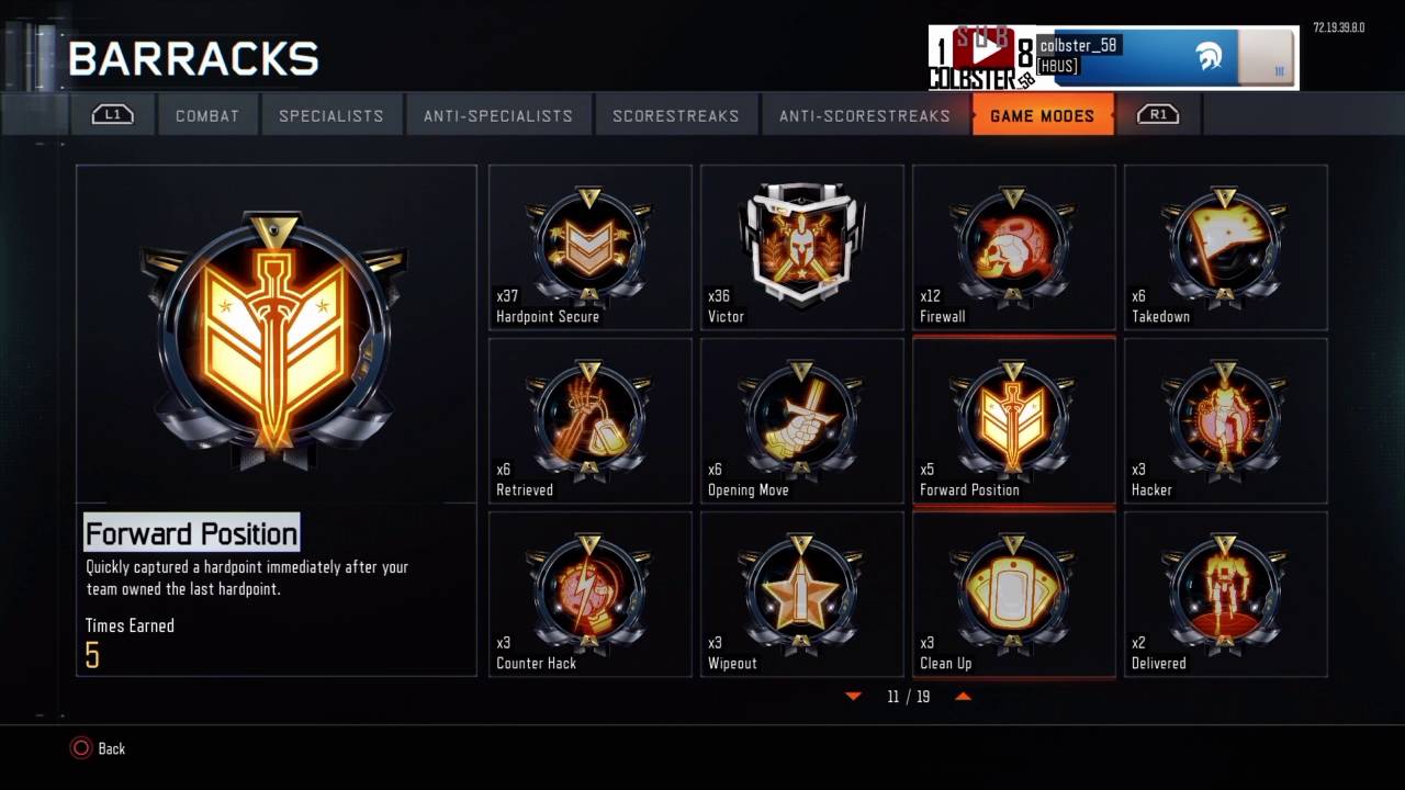 Black Ops 3 First prestige Stat showcase