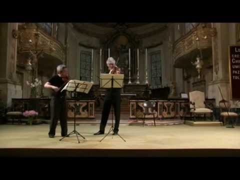 W.A. Mozart - Duo per violino e viola K.424 _ Nai Yuan Hu, violino; Roger Chase, viola