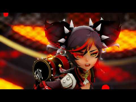 【MMD】ラズベリー＊モンスター【辛炎】