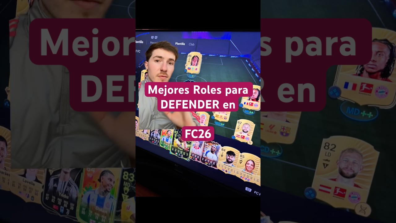✅Mejores Roles para Defender en FC26🔥