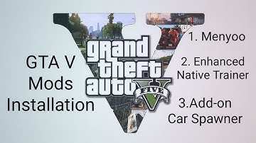 GTA V Mods Installation 2020 | Script hook V | Menyoo | Enhanced Native Trainer | Addon Car Spawner
