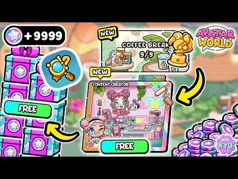⚠️ GET MORE FREE COINS 💰 Claim It Now ‼️ COFFEE BREAK SECRETS | AVATAR WORLD PAZU 🌎