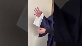 【緊急動画】男性紋付お母さんの袴着付注意点