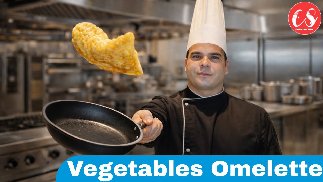 Vegetable Omelette Recipe | सब्ज़ियों वाला टेस्टी ऑमलेट | Cooking Side