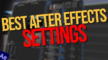 My After Effects Settings for Better Performance and Previews