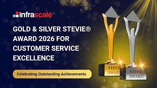 Infrascale Wins Gold & Silver Stevie® Awards 2026 🏆 | Customer Service Excellence
