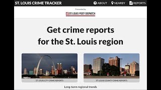 Check out the Post-Dispatch's revamped St. Louis Crime Tracker