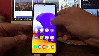 how to go directly to home screen when unlock samsung a72 smartphone