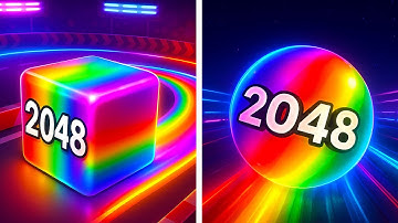 Jelly Run 2048 vs Ball Run 2048💘💝💖Walkthrough Max Gameplay BE2411