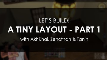 FFXIV Housing | Building a tiny layout with Zenothan and Tanih PART 1