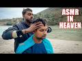 Best Cosmic Head Massage in India's Most Devotional Place 💫 | Massage in Rishikesh | ASMR In Heaven