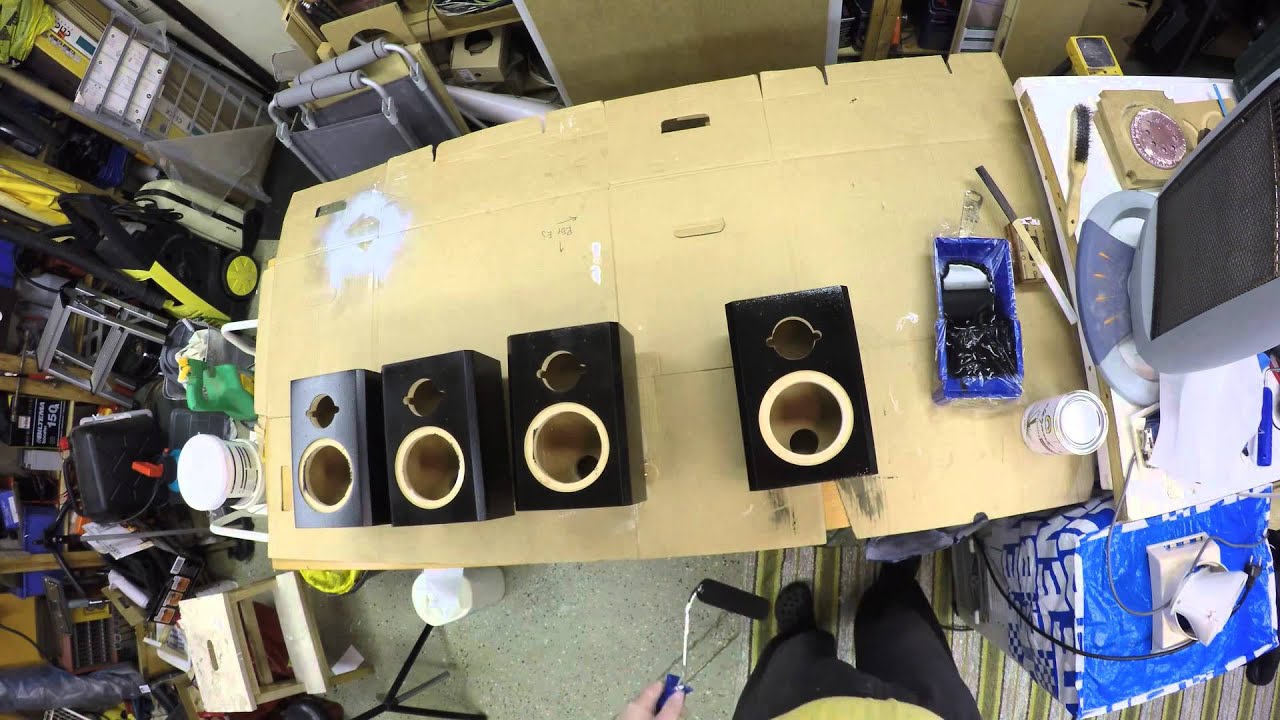 Painting the surround speakers YouTube
