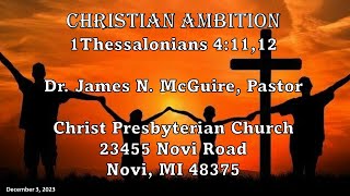 December 3 2023 Christ Presbyterian Church Novi MI by Christ Presbyterian Church Novi Michigan 18 views 5 months ago 24 minutes