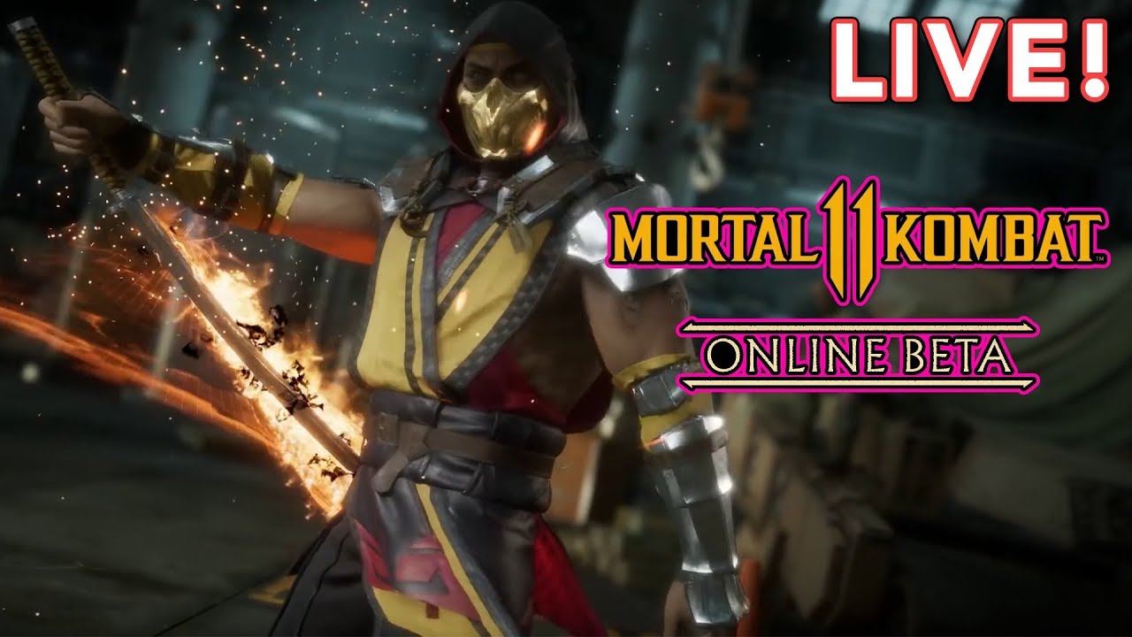 We Played The Mortal Kombat 11 Online Beta LIVE - YouTube
