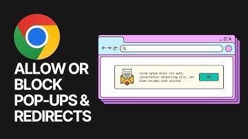 How To Allow or Block Pop-ups & Redirects in Google Chrome Web Browser 🌐