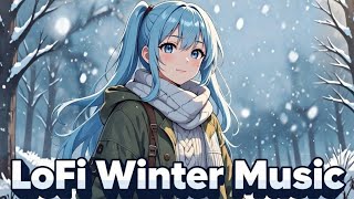 ❄️ Lo-Fi Winter Wonderland – Sleep Therapy, Stress Relief & Snowfall Ambience with Anime Girl screenshot 2