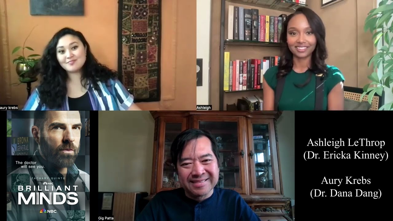 Ashleigh LeThrop and Aury Krebs Interview for NBC's Brilliant Minds