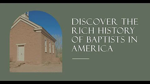 Baptist History in America