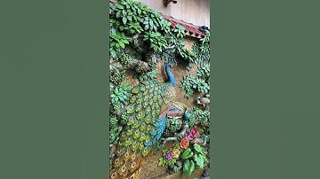 Tranh đắp nổi bong kênh 3D phu thê viên mãn 0387699982