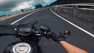 Honda Rebel 500 meeting with Yamaha MT-07 | Pure [Raw] Sound | Day Driving Clips [4K]