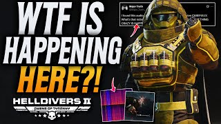 Helldivers 2 WTF Is This Message! Something Strange Is Happening!