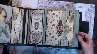 Mini Album Tutorial #1 Grahic 45  Bird Song (  mirabelle style )