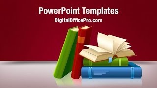 Knowledge Base PowerPoint Template Backgrounds - DigitalOfficePro #00282W