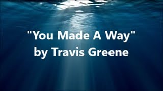Video voorbeeld van "You Made a Way (Instrumental)"