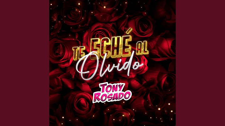 Te Eché al Olvido