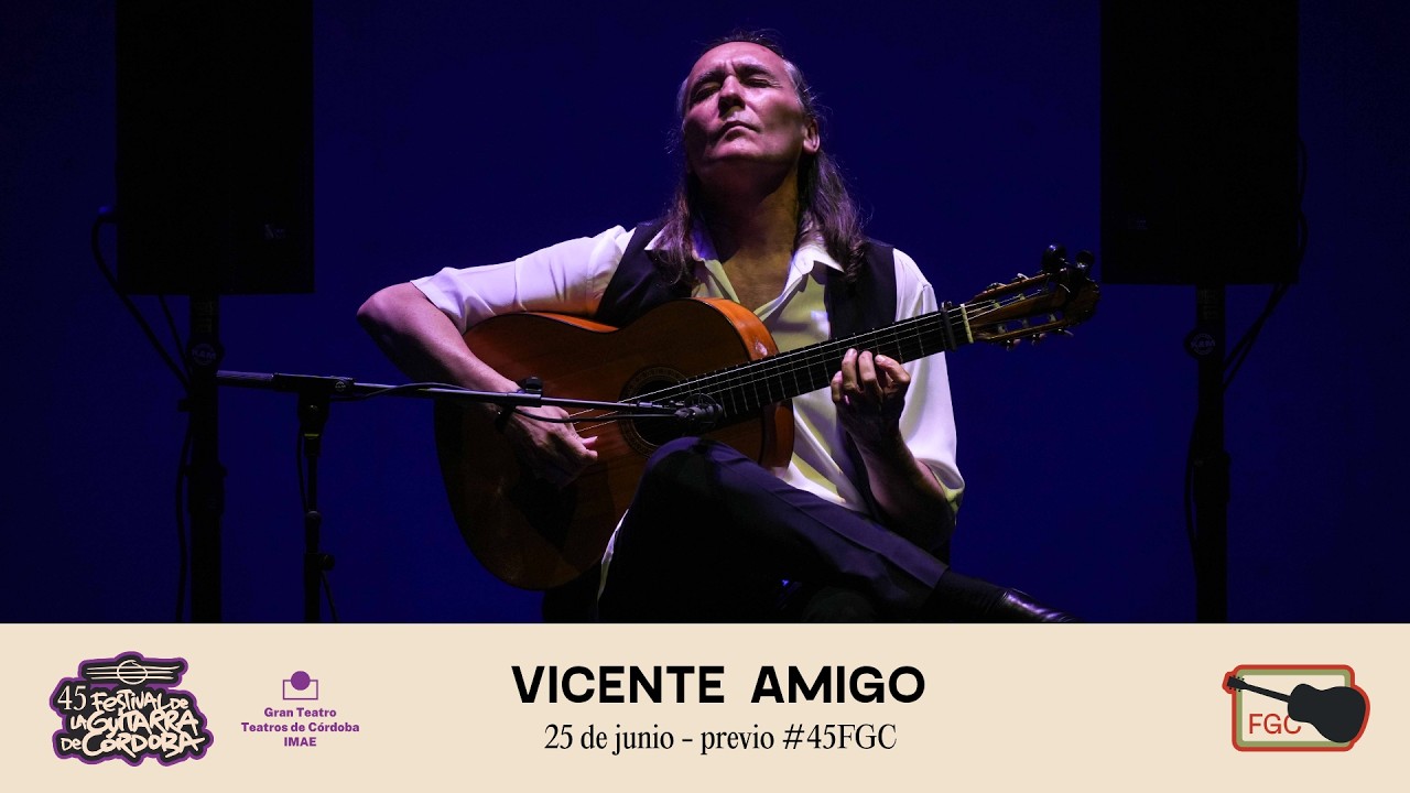 45FGC | Concierto de Vicente Amigo - YouTube