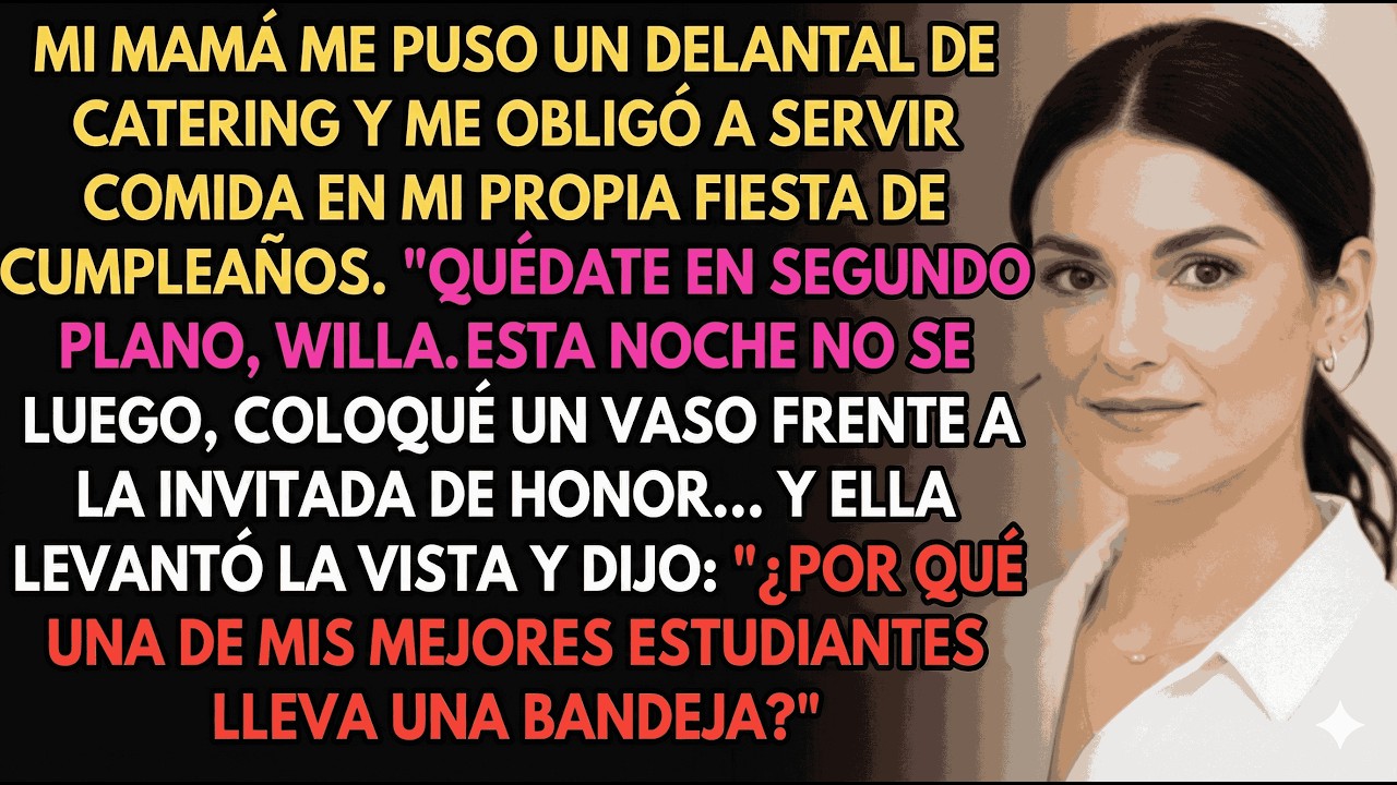 Mis Padres Me Hicieron Servir En Mi Fiesta—El Invitado De Honor Reconoció Mi Cara