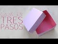 Caja de cartón en tres pasos │Candy Bu