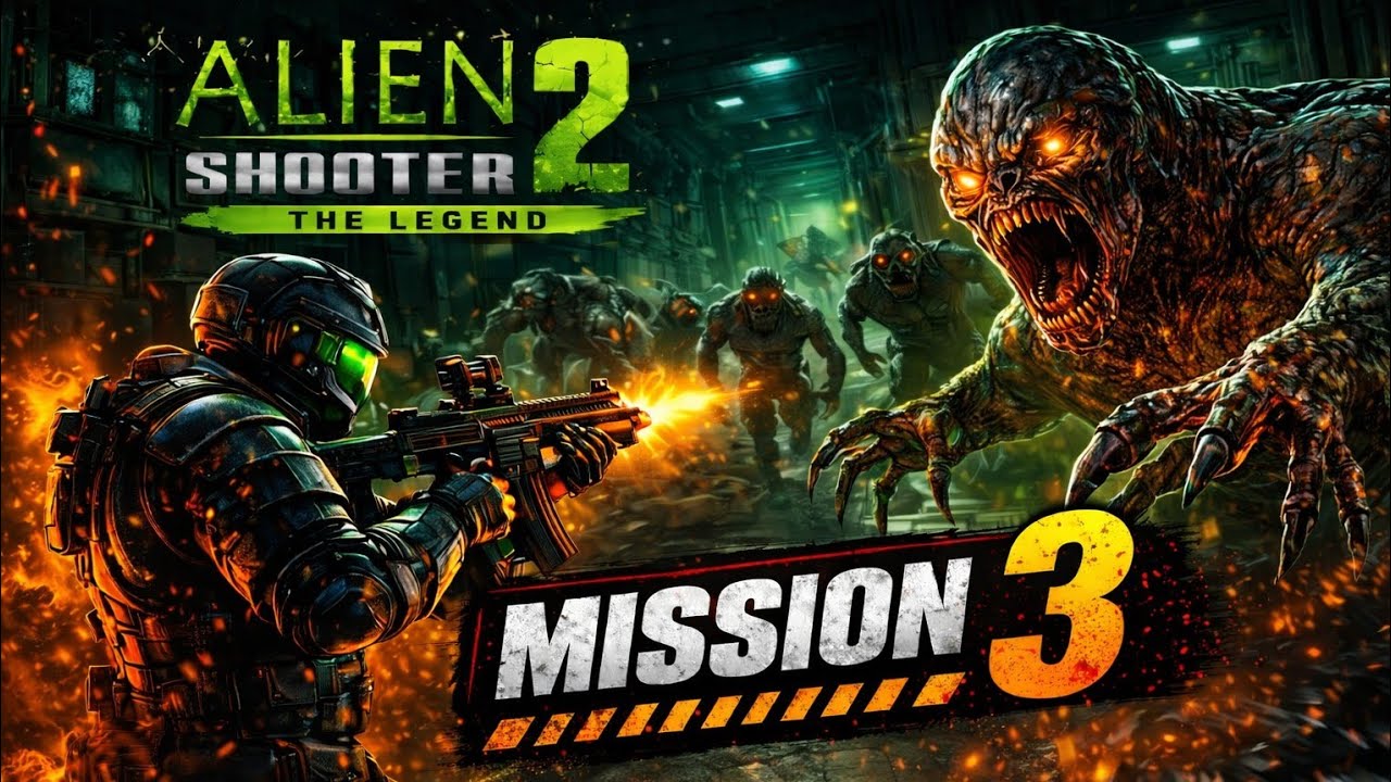 🔥 Alien Shooter 2 – The Legend | Mission 3 Full Gameplay | Extreme ...