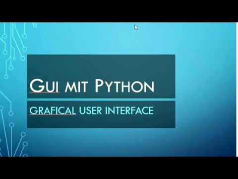 039 GUI mit Python: Text und ScrolledText programmieren - YouTube