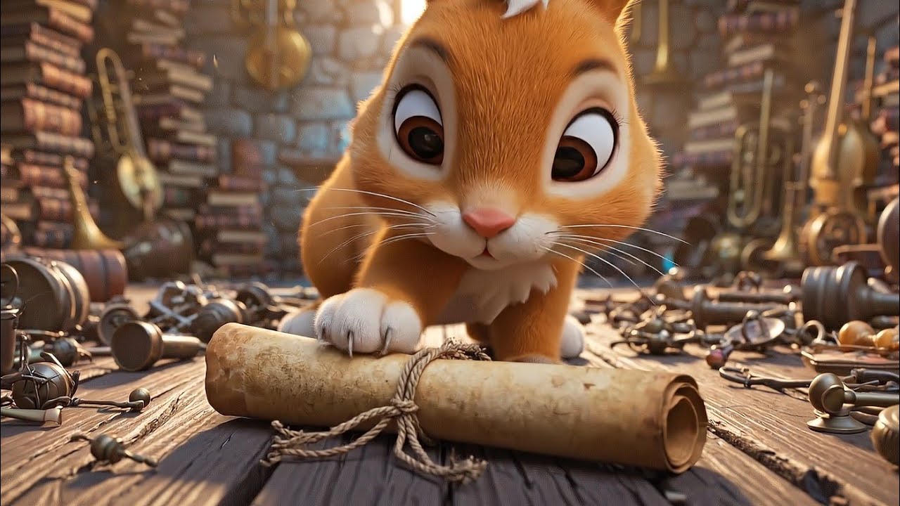 The Adventure Begins When Lila Rabbit Discovers a Mysterious Map 🐰🌟