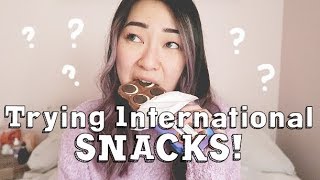 Unboxing INTERNATIONAL Snacks! Ft. Munchpak!