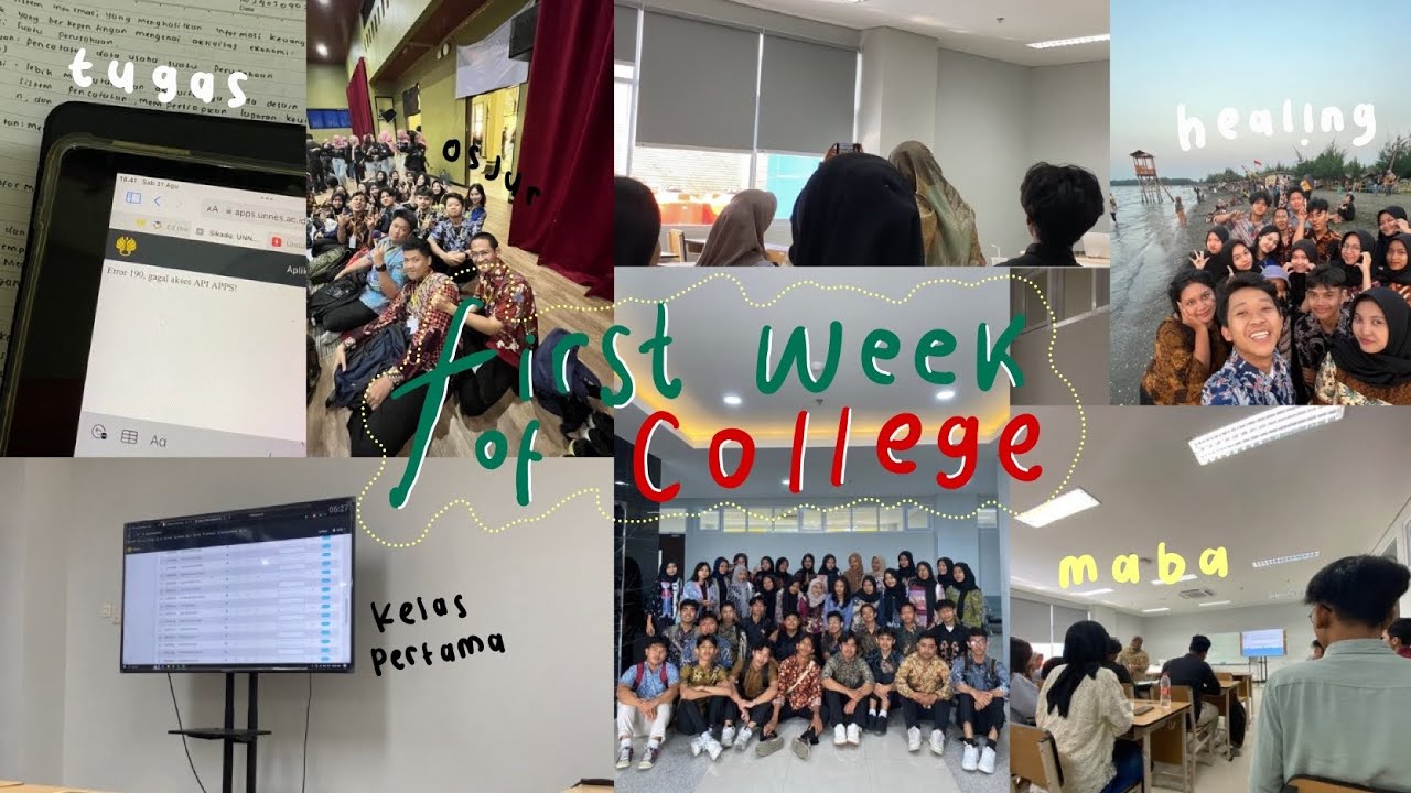 minggu pertama kuliah di unnes | uni diary